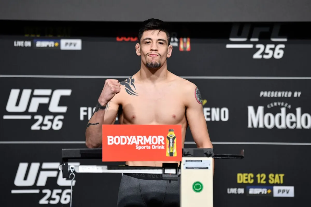 UFC: Brandon Moreno está en el top 10 de mejores libra por libra