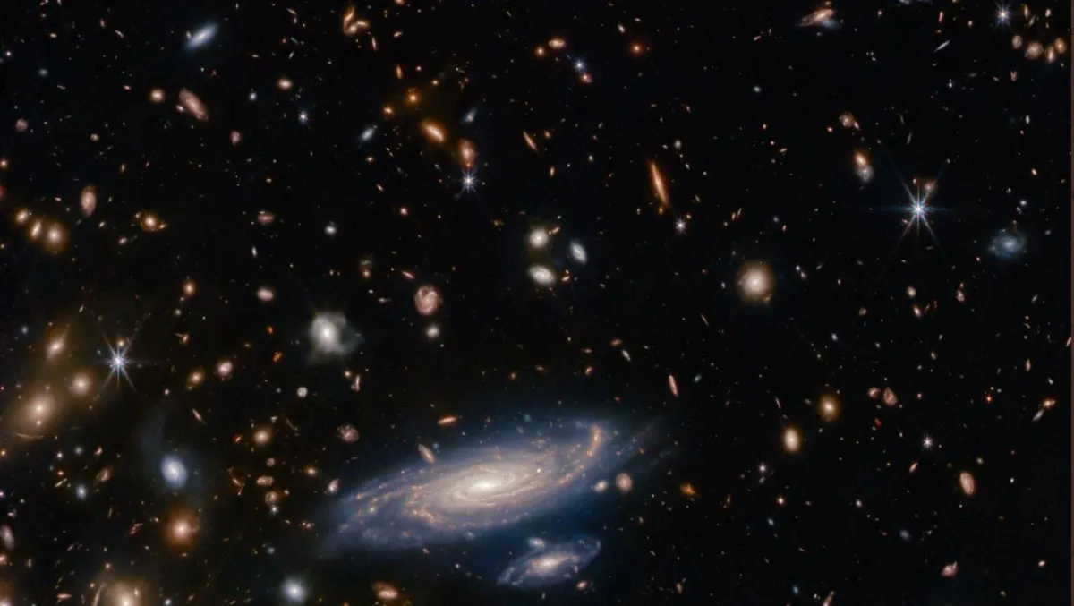 La NASA publicó la foto de un “parque galáctico” que está a millones de años luz de distancia