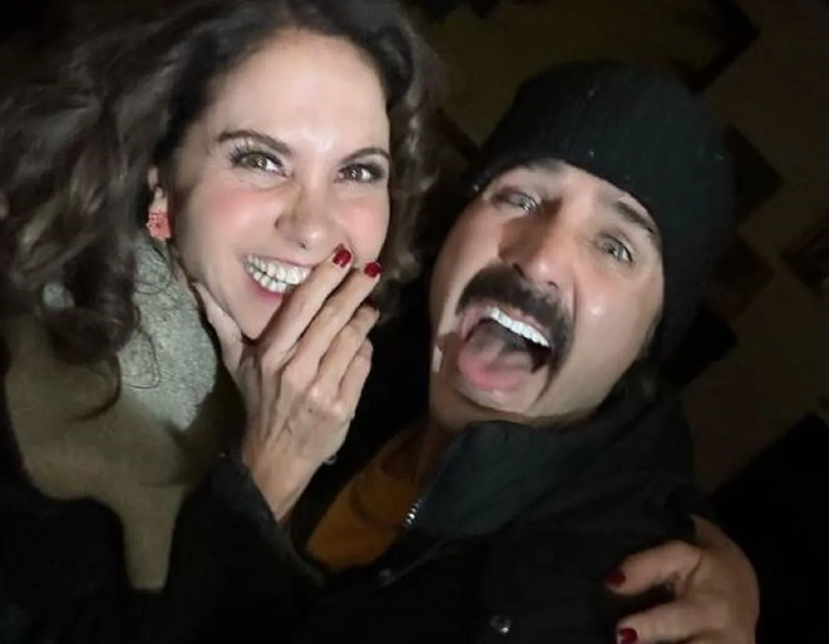 Lucero y José Ron