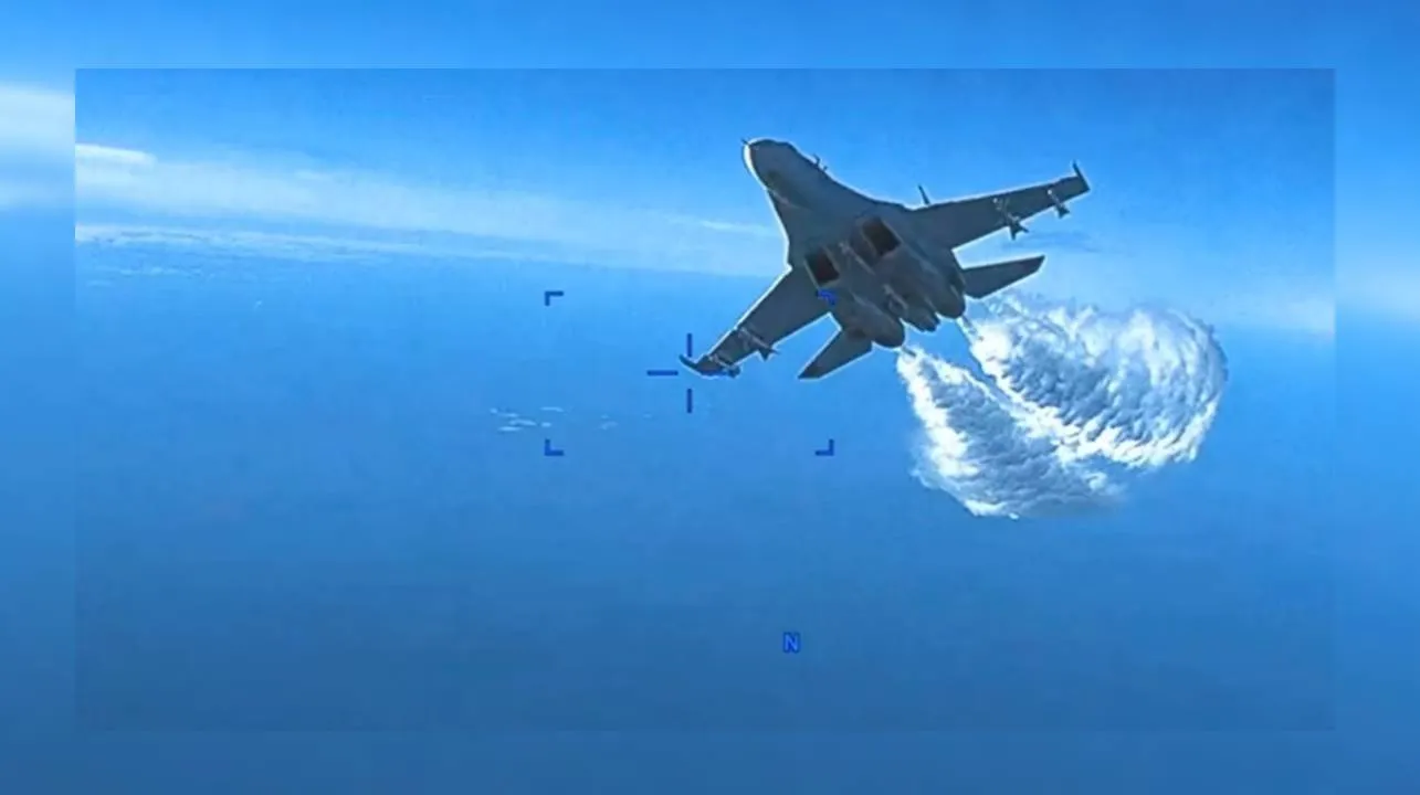 aviones rusos dron