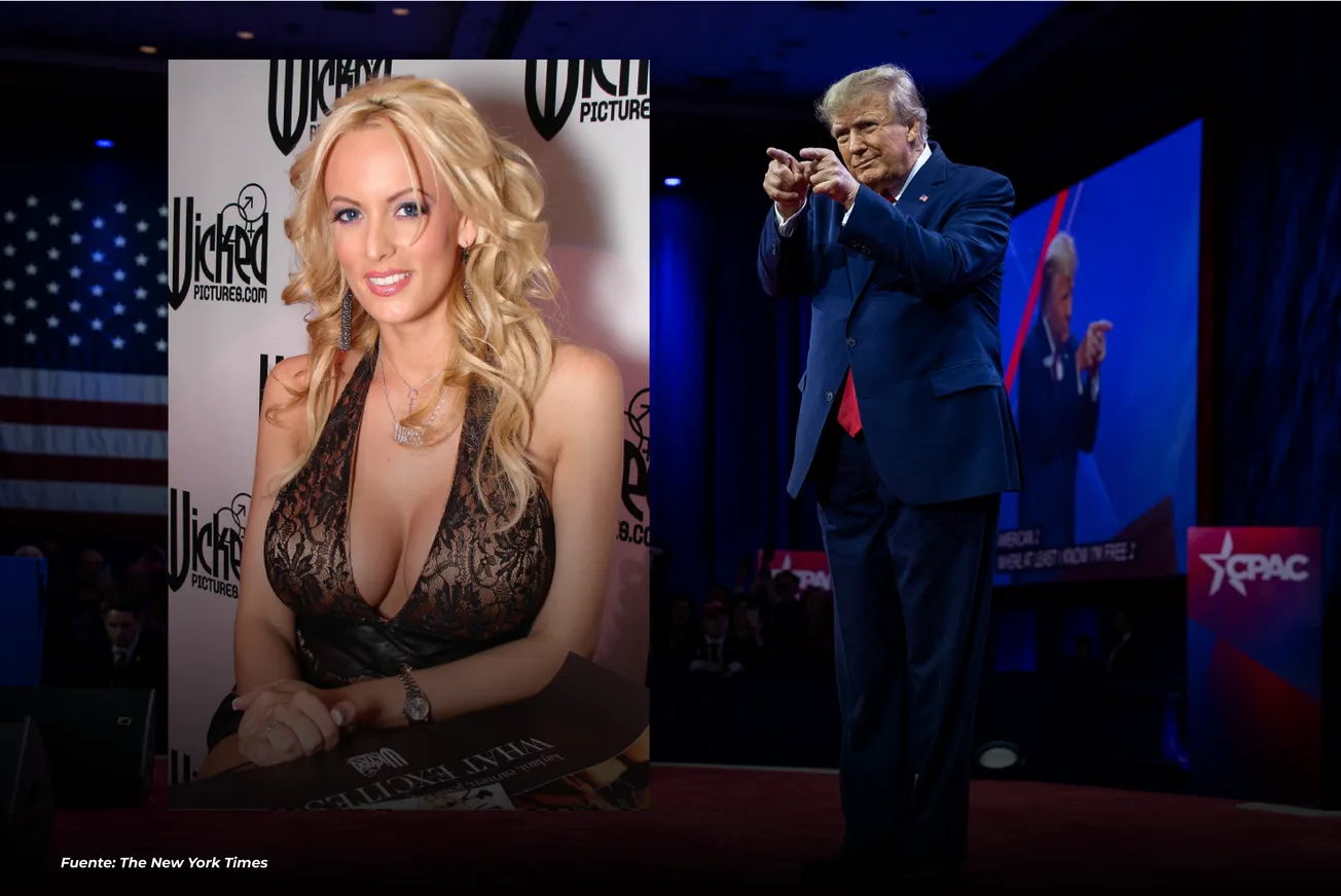 Trump afirma que será arrestado el martes por sobornos a una actriz porno