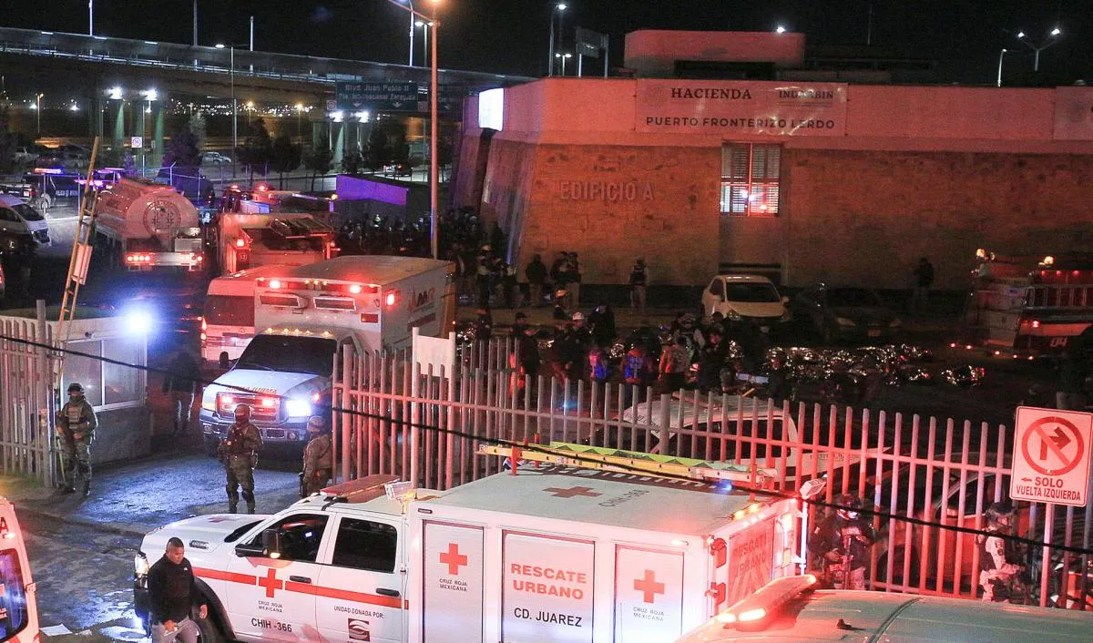 Ocho sospechosos del incendio en Ciudad Juárez