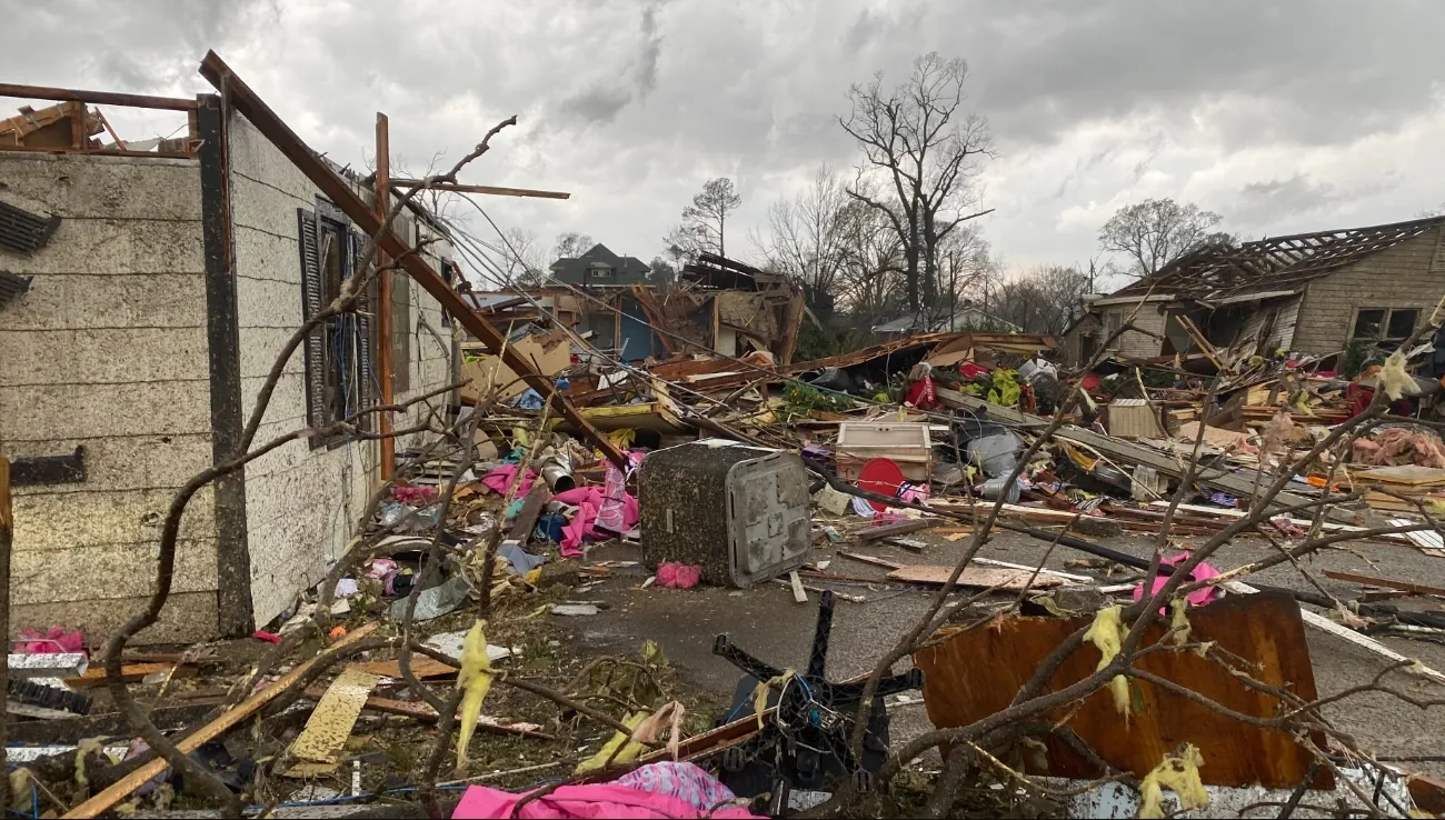 tornado en Arkansas