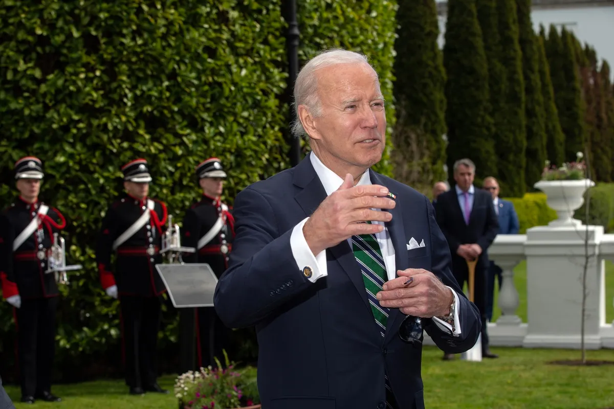 El Presidente de EE.UU., Joe Biden, visita Irlanda