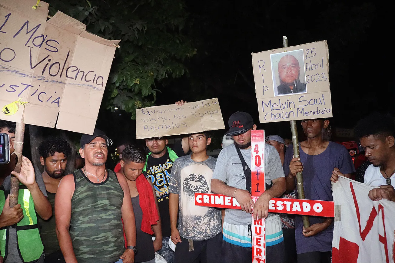 Murió hondureño en caravana de inmigrantes