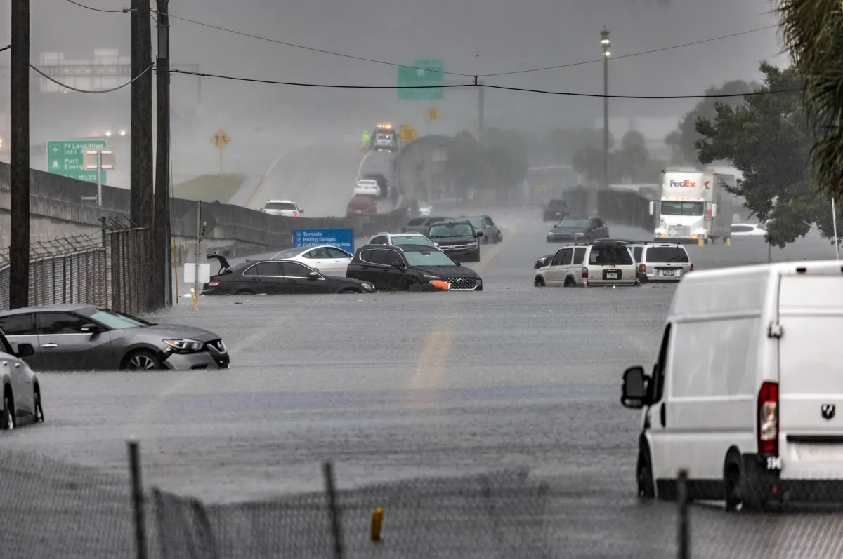 Inundaciones en el sur de Florida