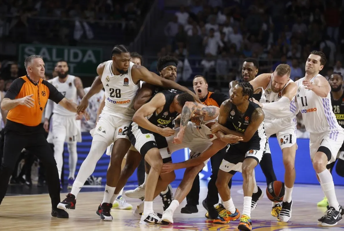Real Madrid-Partizan.