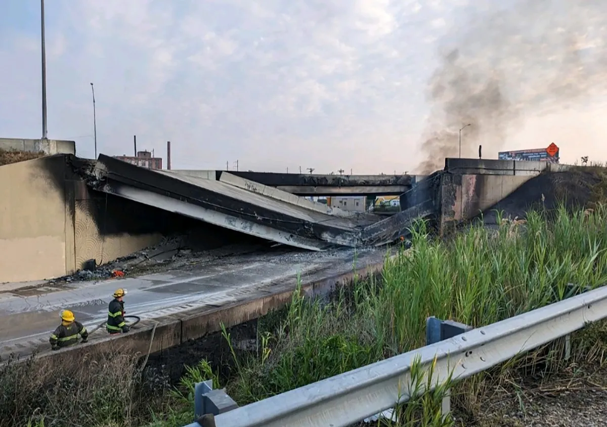 Colapso interestatal I-95 Filadelfia