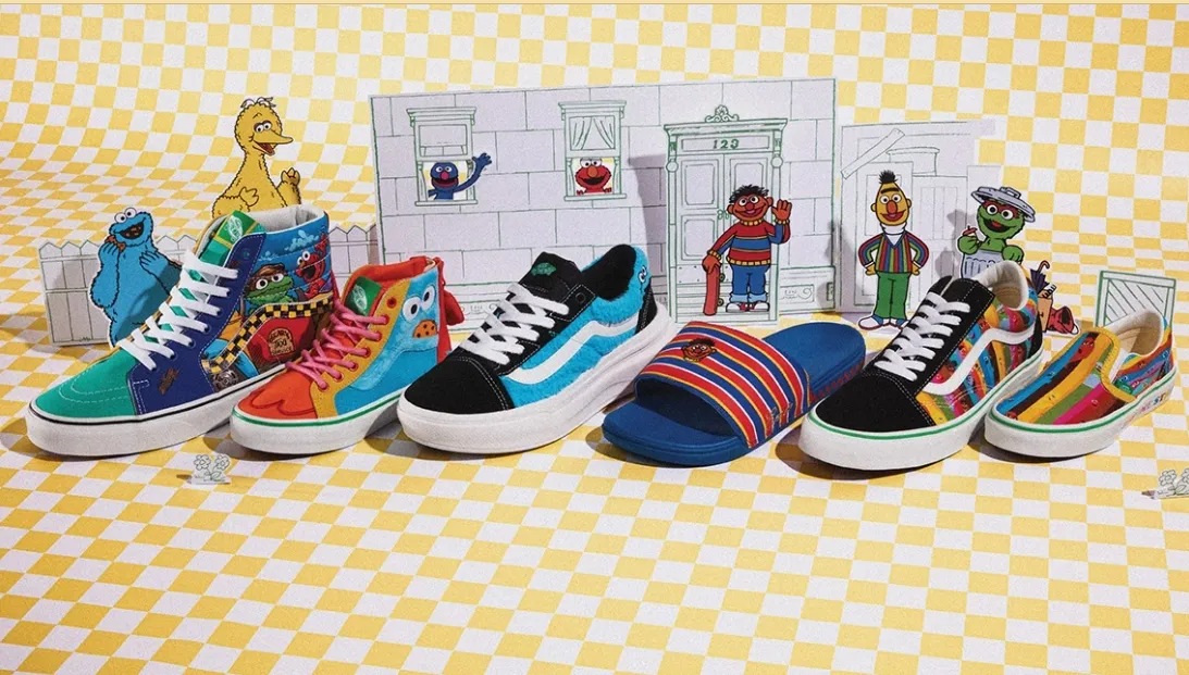 barrio sesamo vans
