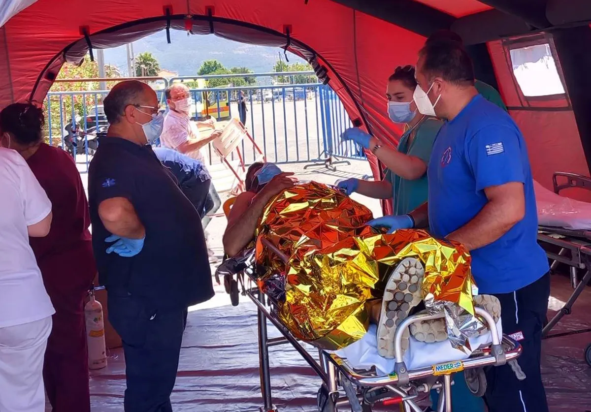 Al menos 32 muertos en el naufragio de una embarcación de migrantes a unas 47 millas al suroeste de la región griega del Pelo