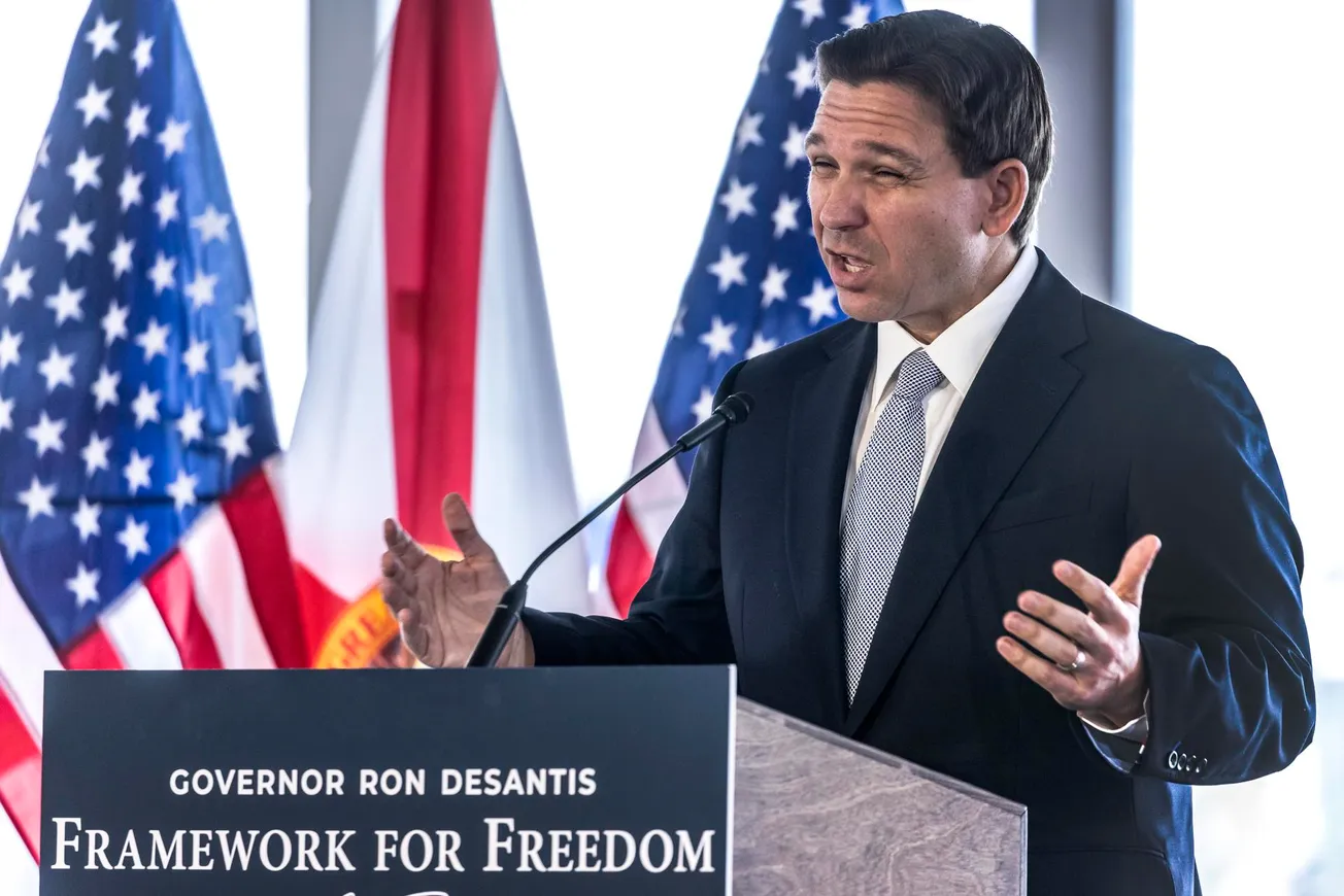 DeSantis afirma que el crimen de Florida está en un "mínimo histórico", pero está usando datos incompletos