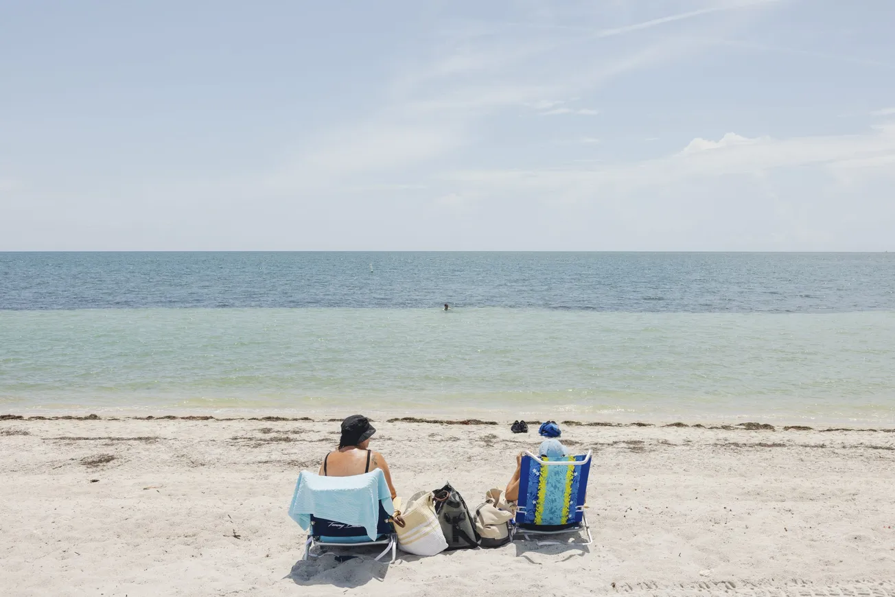 Alarma por temperaturas récord del agua en la costa de Florida