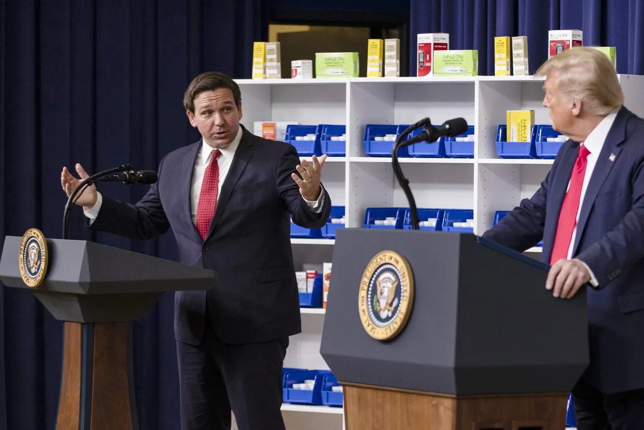 En Florida prefieren a Trump antes que a DeSantis, según encuesta