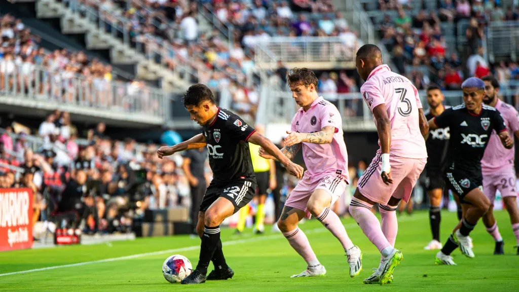 En partido cerrado el D.C. United saca un empate en casa ante el Inter Miami