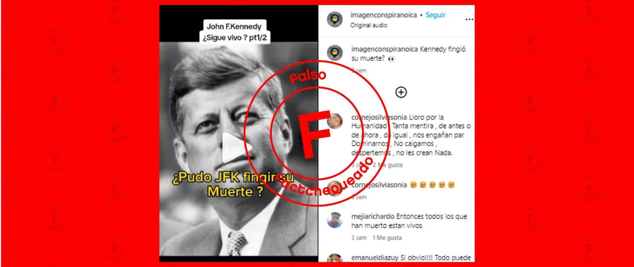 No, John F. Kennedy no fingió su muerte ni tomó la identidad de un veterano de la Segunda Guerra Mundial llamado Rusell Pickett