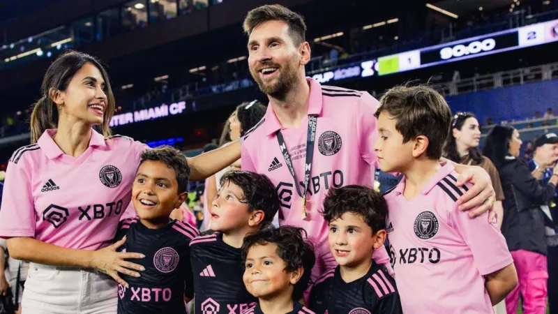 Thiago Messi quiere seguir los pasos de su padre en el Inter de Miami