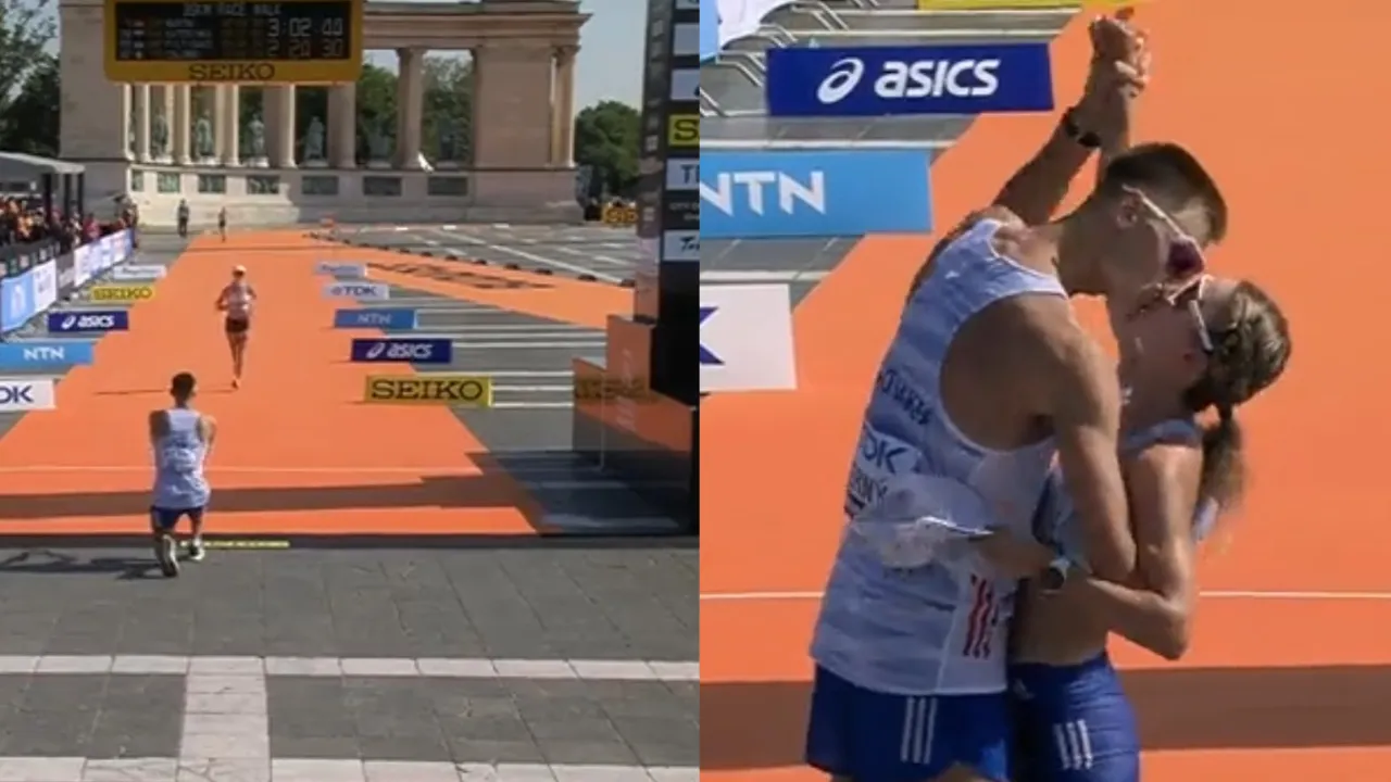 Mundial de Atletismo matrimonio