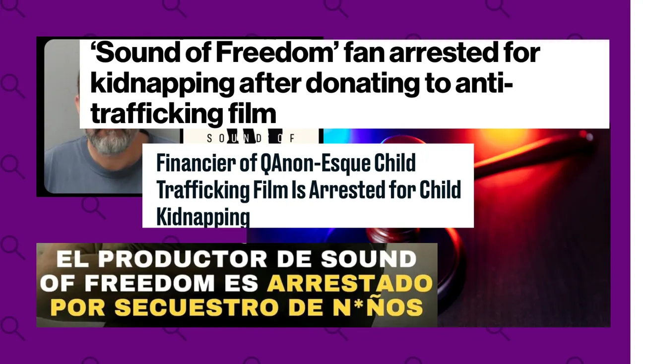 Financiador de Sound of Freedom