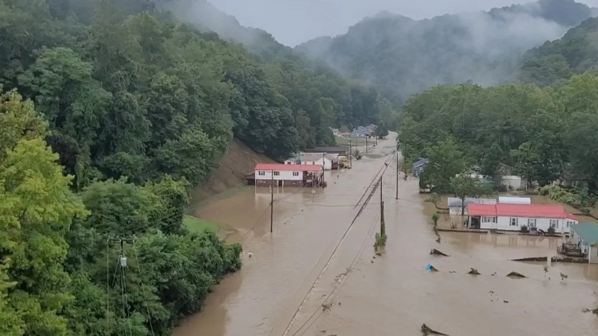 Inundaciones en Virginia Occidental