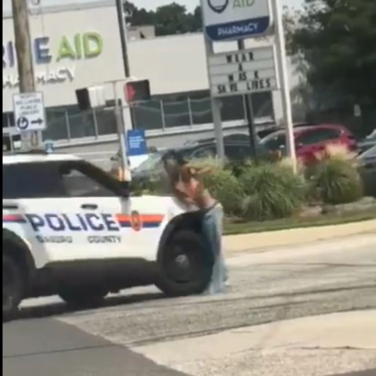policía Nueva York mujer
