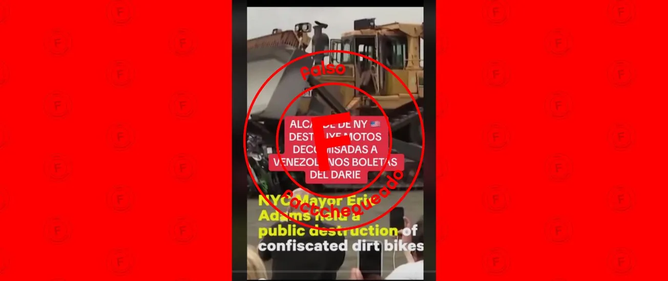 motos decomisadas venezolanos NY falso