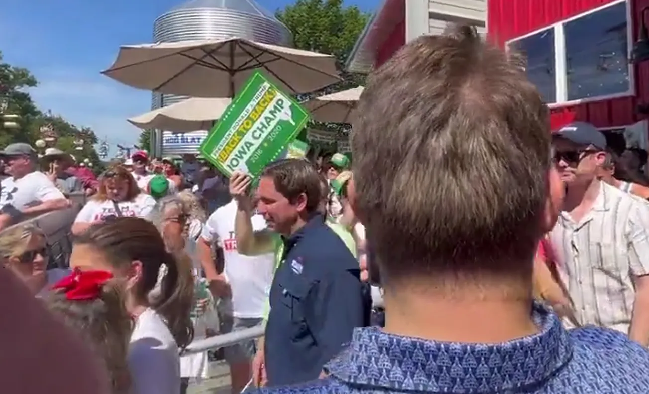 ron desantis iowa