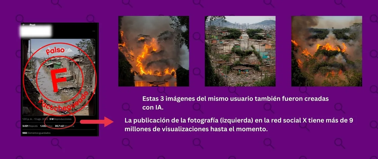 Rostro de Lula da Silva creado con AI