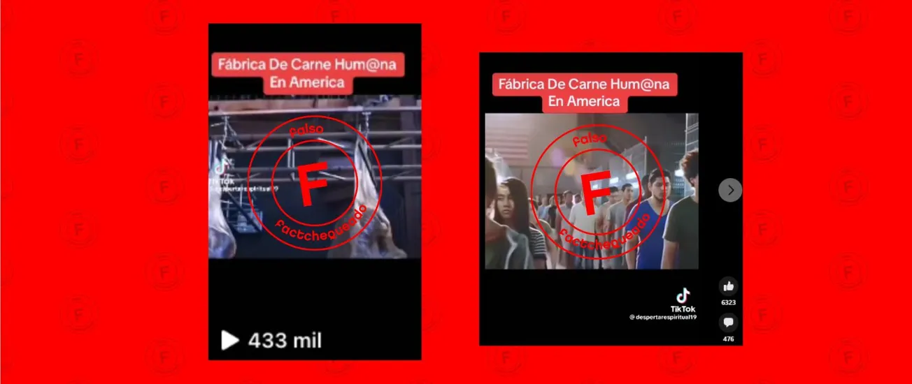 Fábrica de carne humana falso