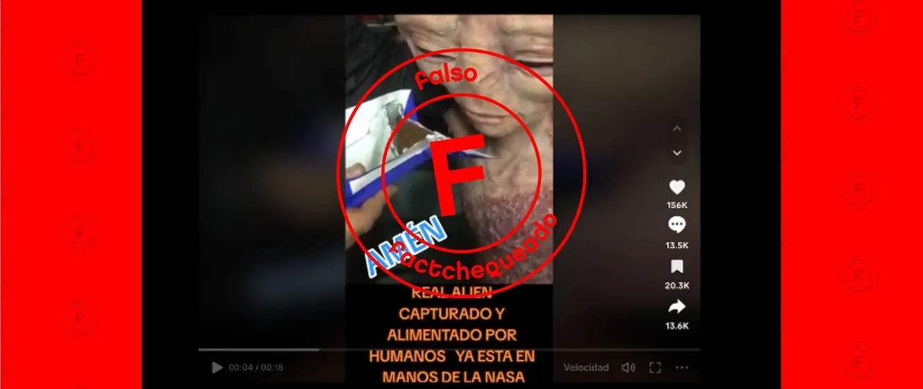 Alien capturado