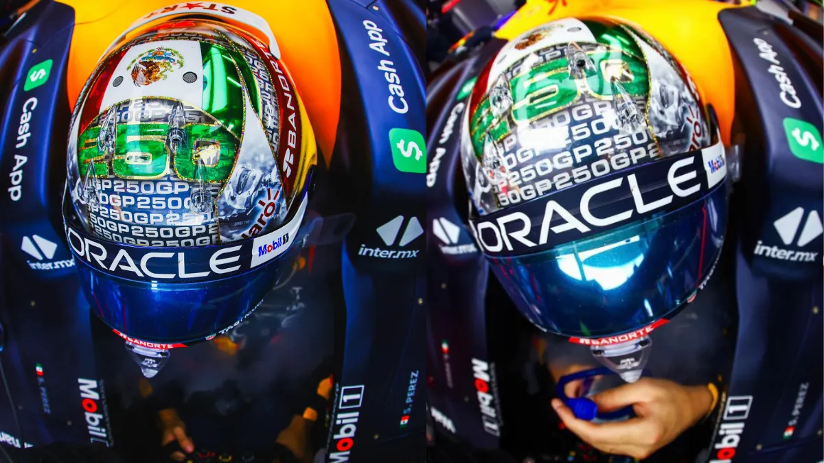 Checo Pérez 250 carreras