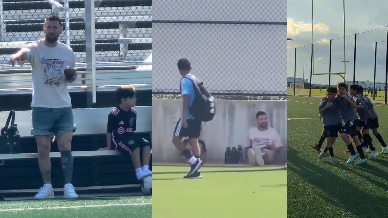 Lionel Messi Thiago