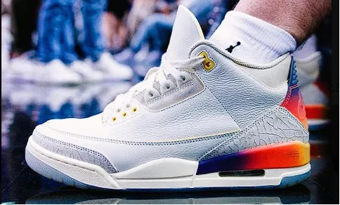 Nuevas Jordan Air 3 x J Balvin