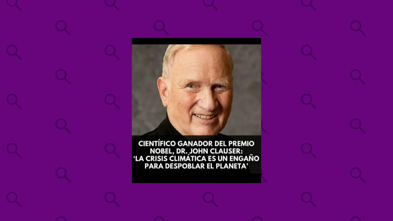 Premio nobel niega crisis climática John Clauster