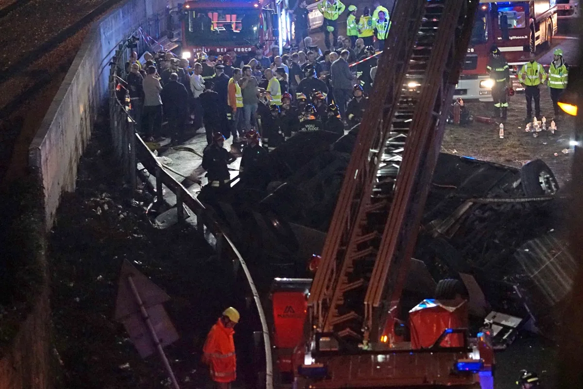 Accidente de autobús en Venecia deja 21 muertos