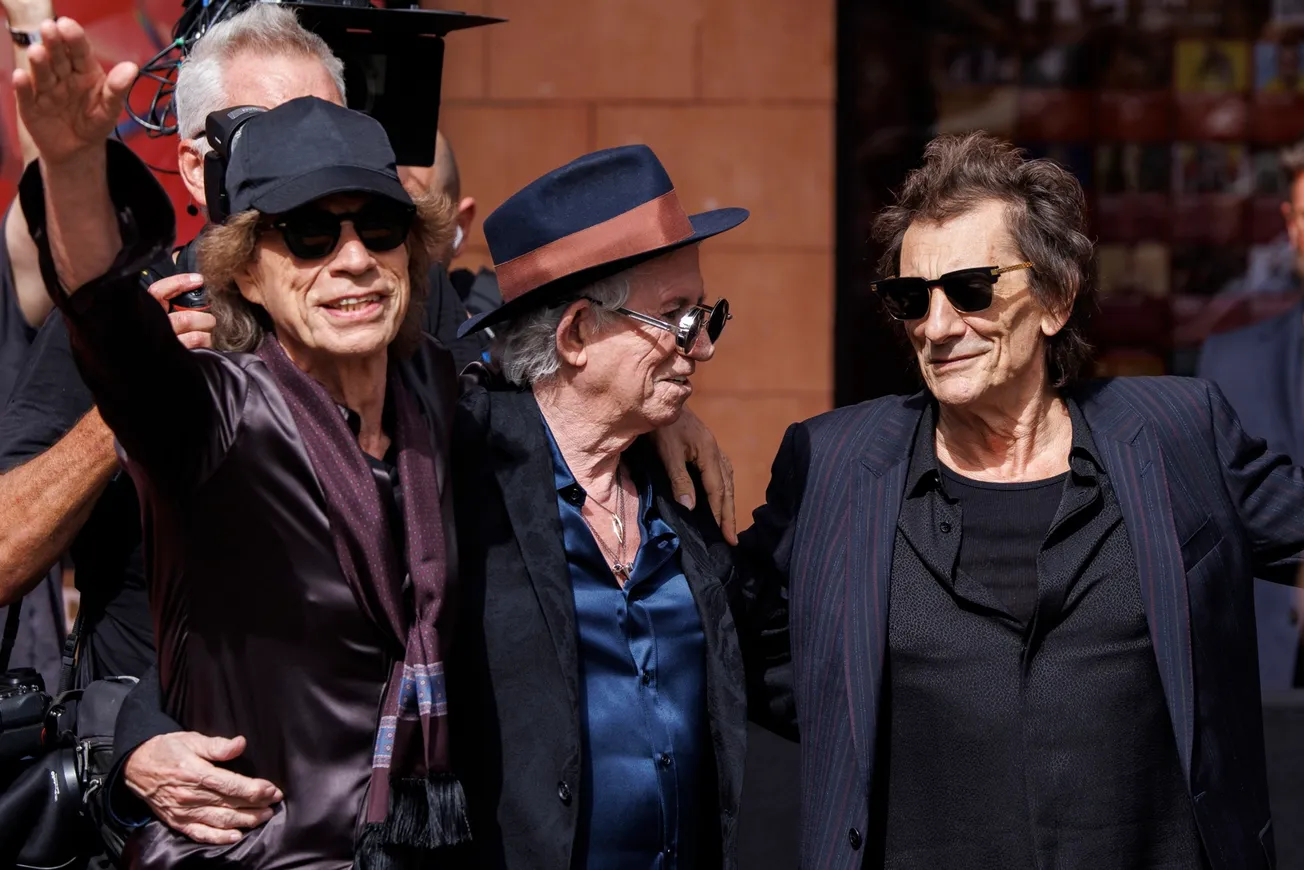 Keith Richard and The Rolling Stones
