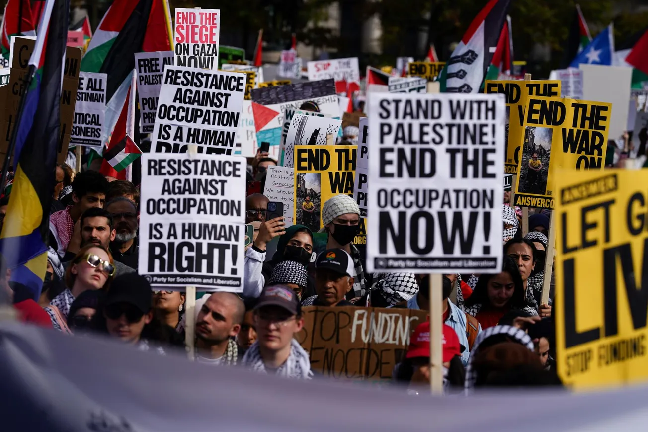 marcha a favor de israel