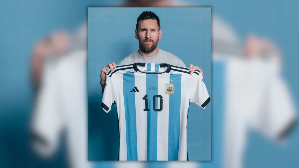 Messi camisetas Qatar 2022