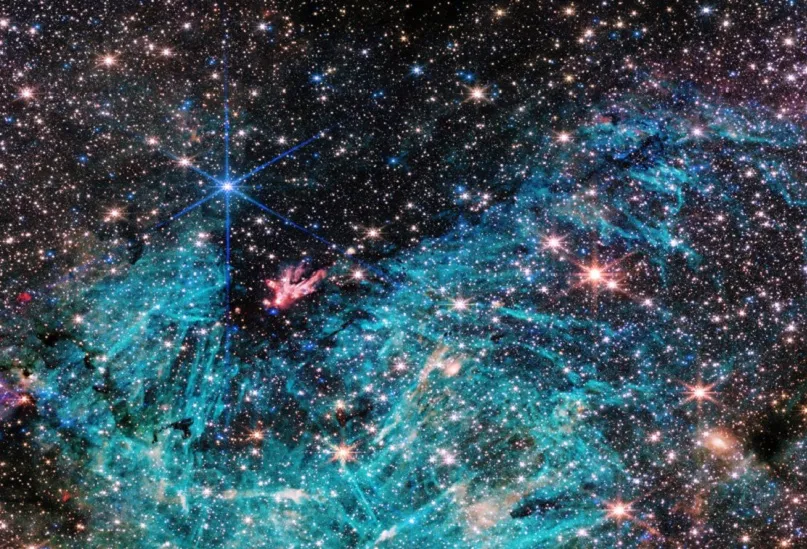 NASA revela cómo se ve el corazón de la Vía Láctea con el telescopio Webb