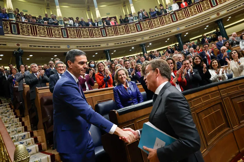 Pedro Sánchez es reelegido como presidente de España