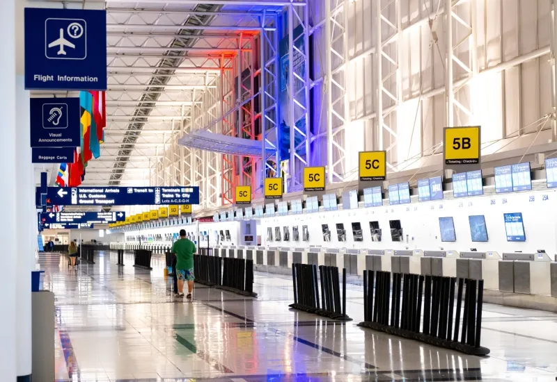 aeropuertos viajar Navidad