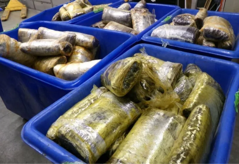 cocaína metanfetamina frontera EEUU