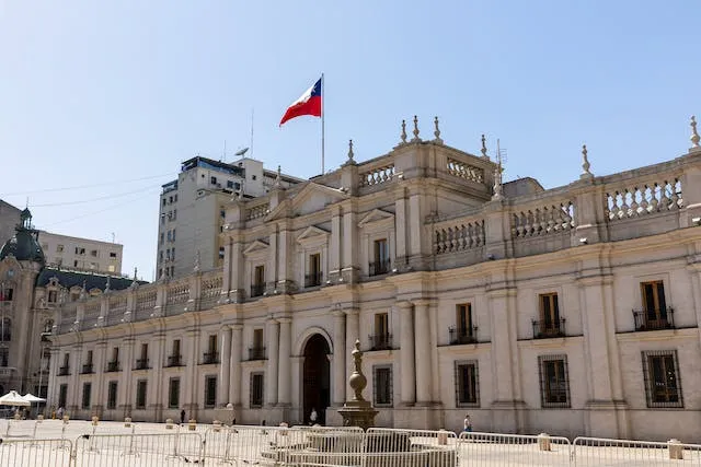Palacio de la moneda. Constituyente en Chile