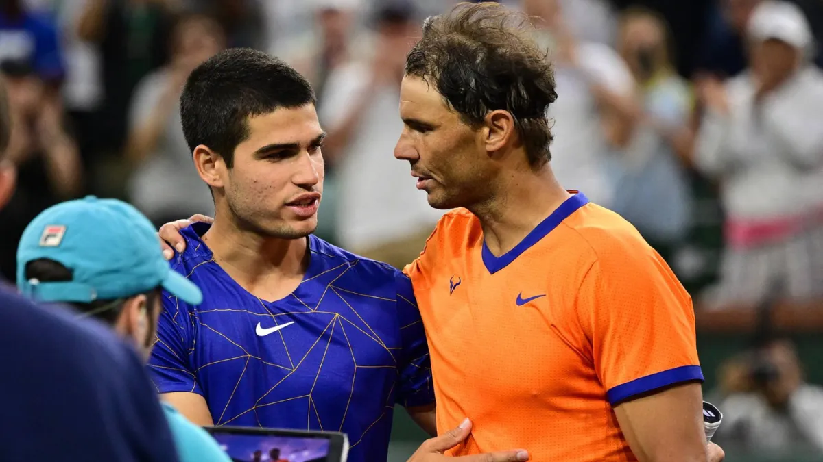 Rafael Nadal y Carlos Alcaraz