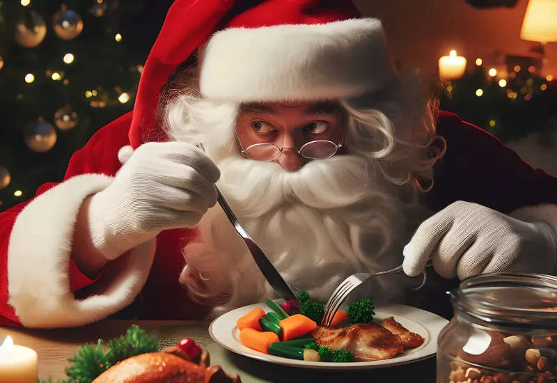 sobras de Navidad