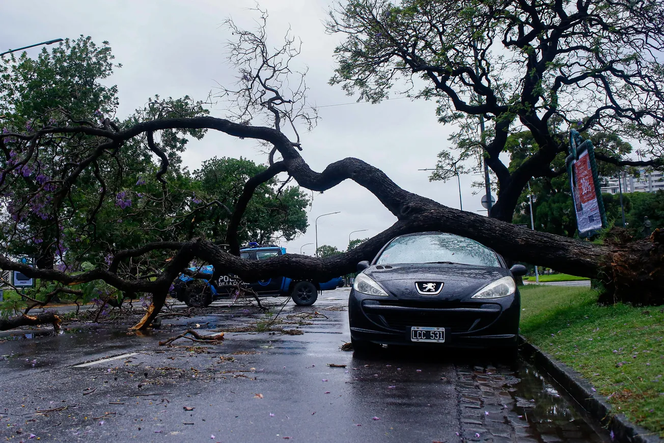 Fuerte temporal dejó 14 muertos en Argentina