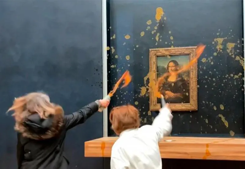 ataque a la mona lisa