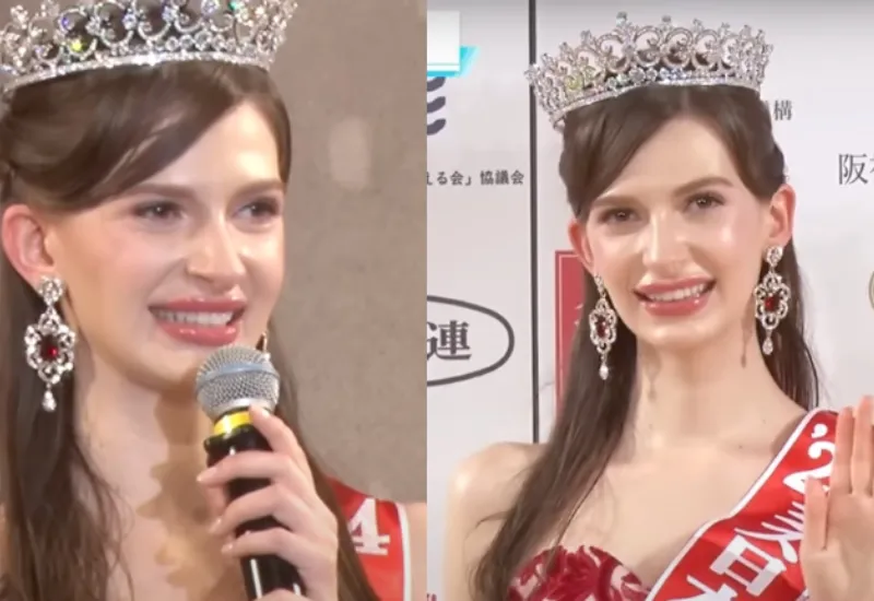 miss Japón modelo ucraniana
