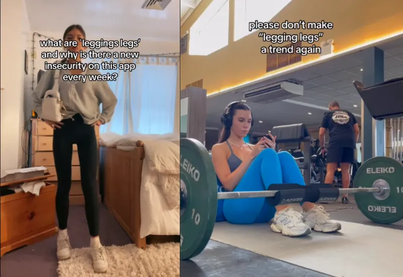 legging legs tendencia Tiktok