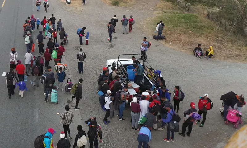 inmigración masiva