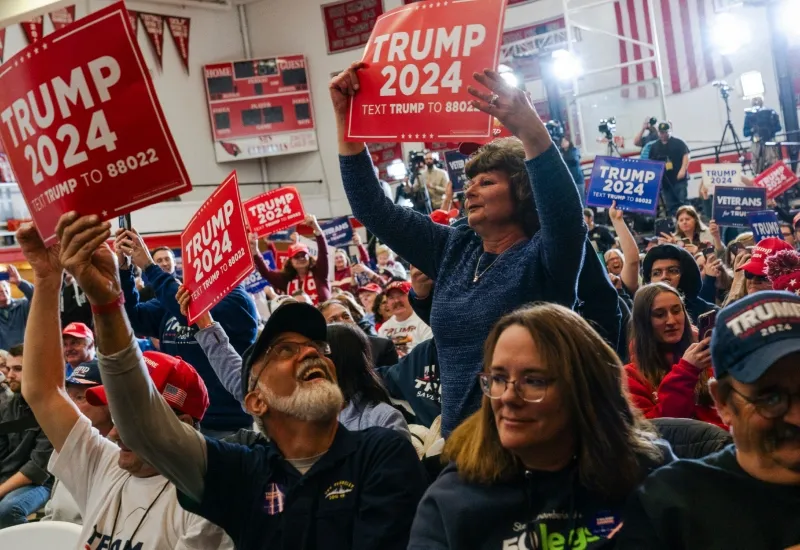 caucus iowa MAGA